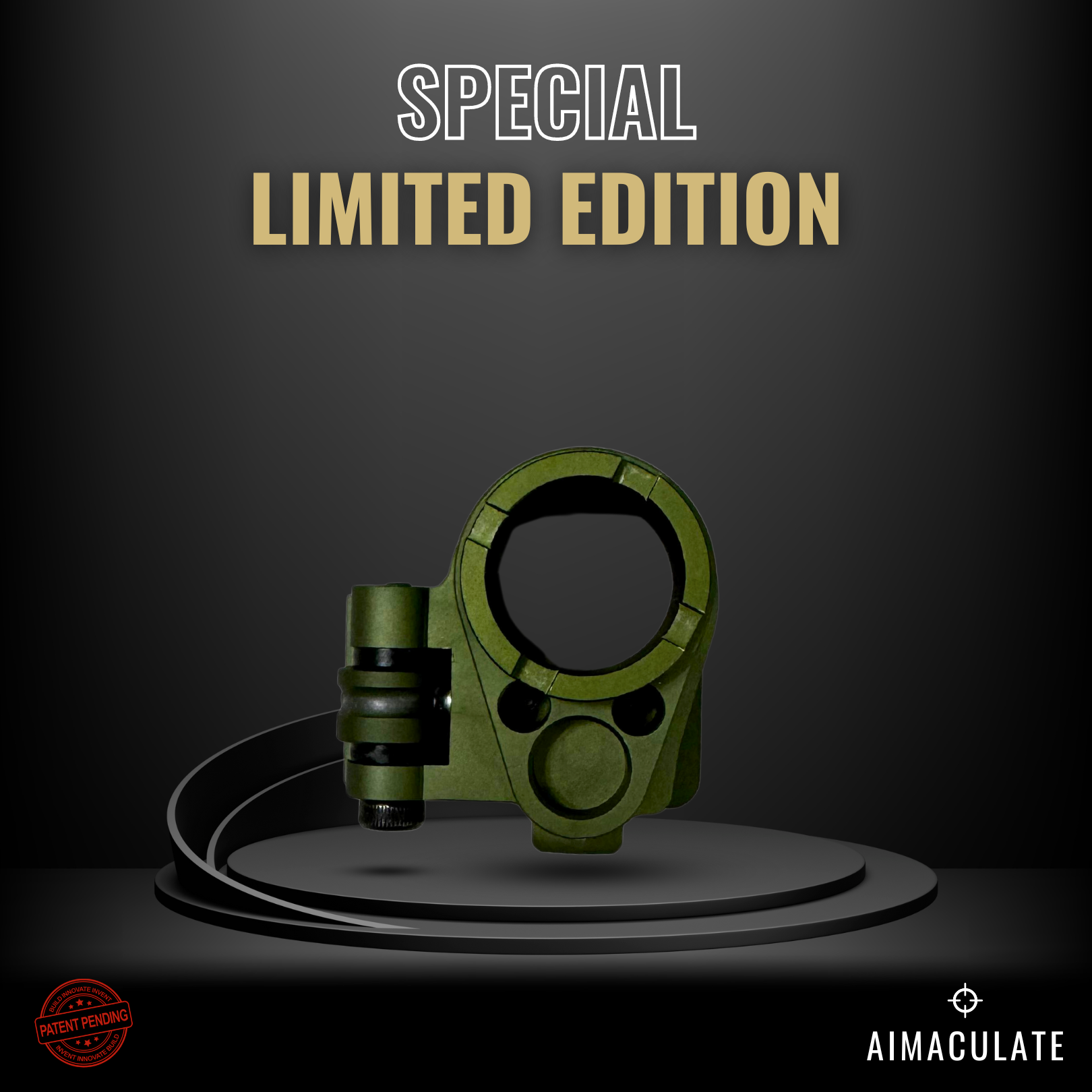 Army Green Buy 2, Get 1 More Free - Aimaculate™ Folding Stock Adapters (X3)