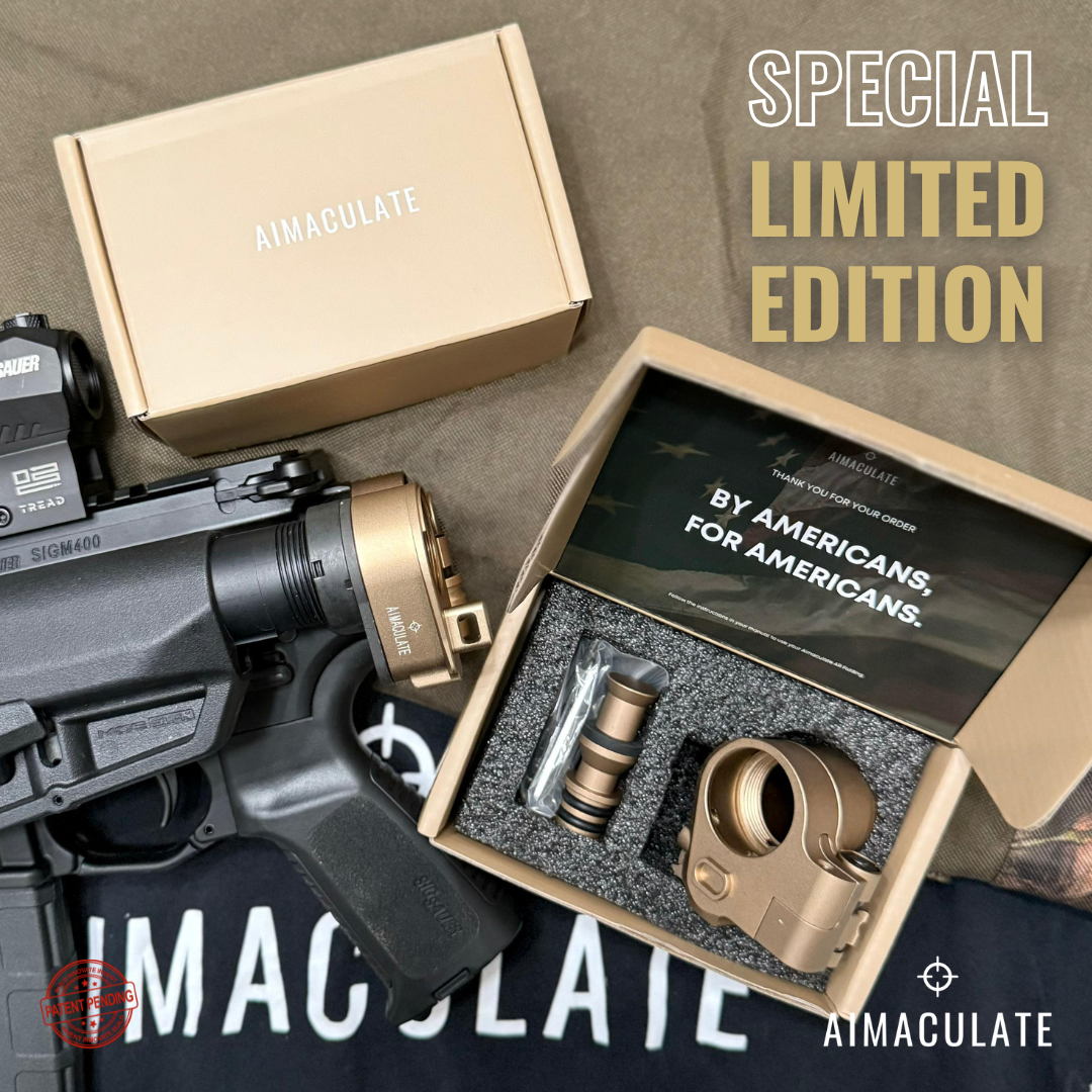 Rose Gold Buy 2, Get 1 More Free - Aimaculate™ Folding Stock Adapters (X3)