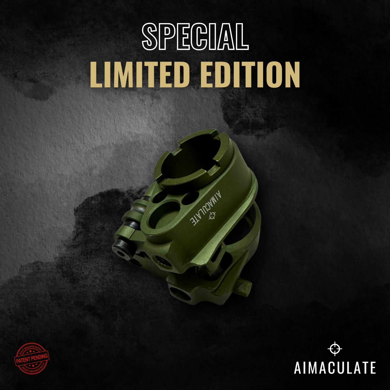 Army Green Buy 2, Get 1 More Free - Aimaculate™ Folding Stock Adapters (X3)