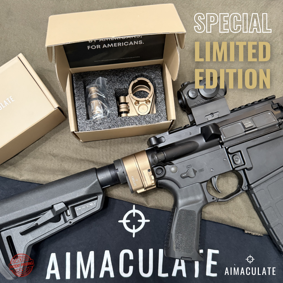 Rose Gold Buy 2, Get 1 More Free - Aimaculate™ Folding Stock Adapters (X3)