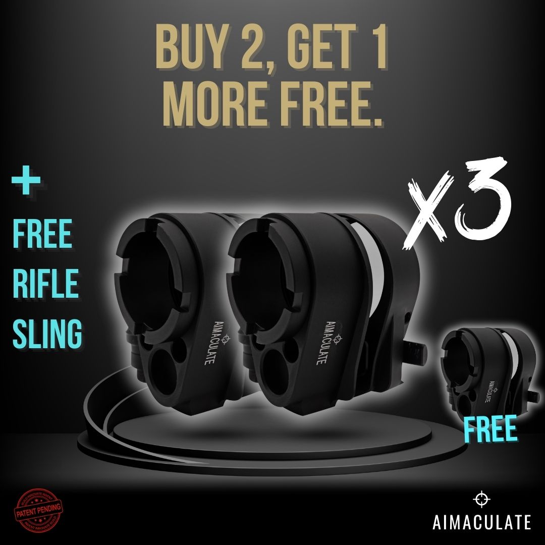 Buy 2, Get 1 More Free - Aimaculate™ Folding Stock Adapters (X3)