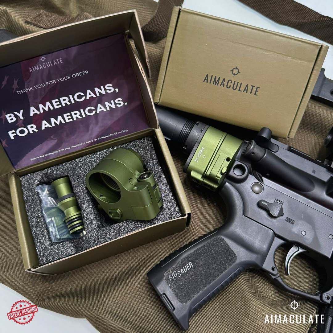 Army Green Buy 2, Get 1 More Free - Aimaculate™ Folding Stock Adapters (X3)