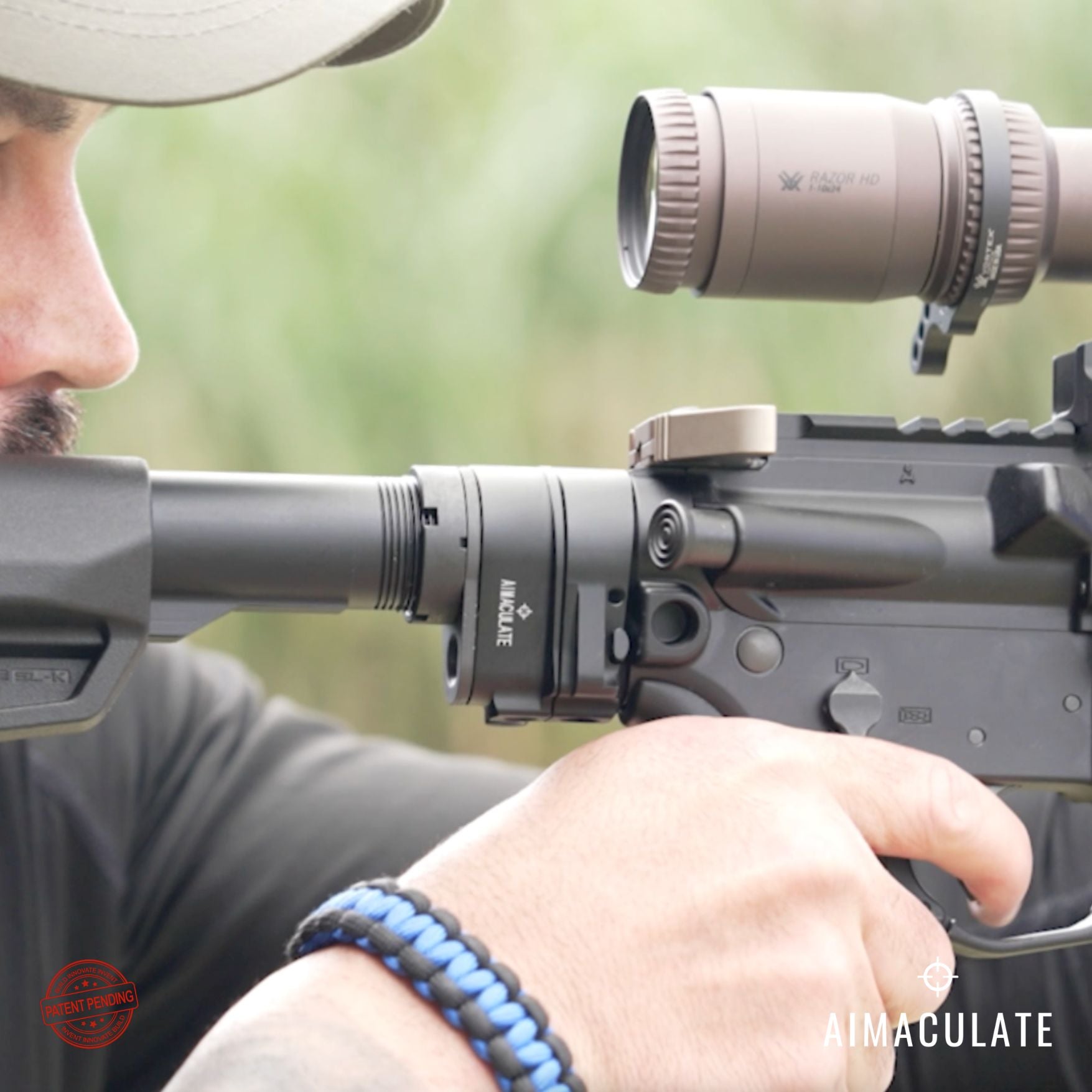 Aimaculate™ Folding Stock Adapter $64.95 Limited Time Offer.