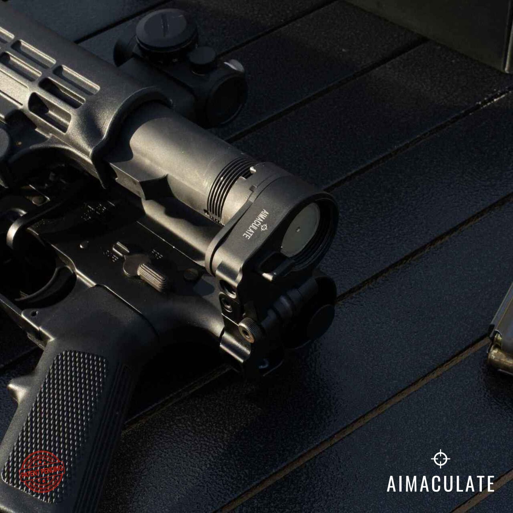 Aimaculate™ Folding Stock Adapter $64.95 Limited Time Offer.