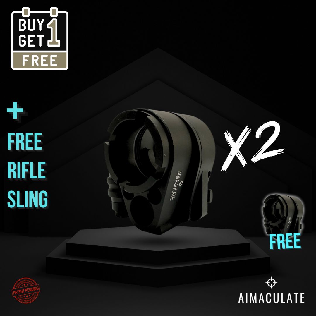 BOGO Aimaculate™ Folding Stock Adapter (X2) - Buy 1 Get 1 Free!