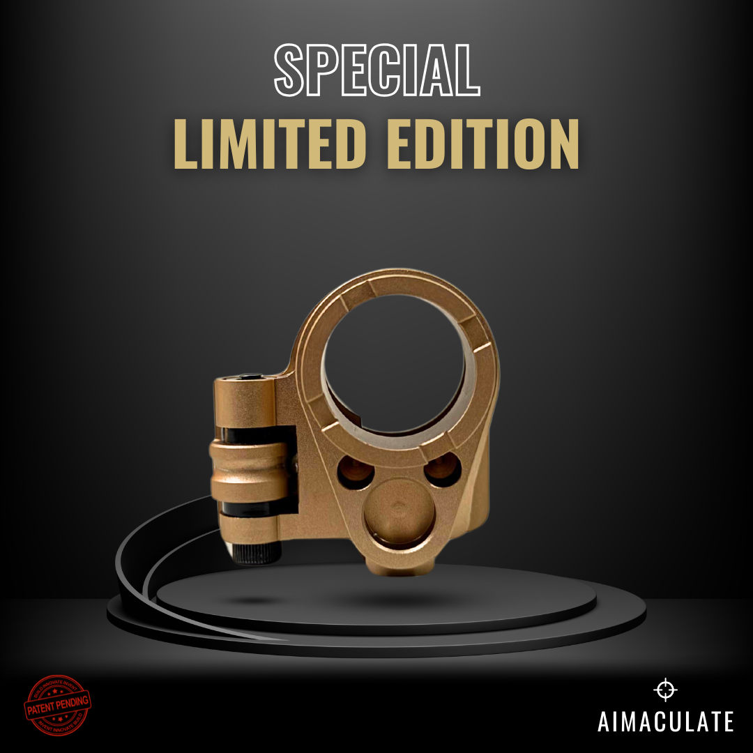 4-PACK of Rose Gold Special Limited Edition Aimaculate™ Folding Stock Adapter