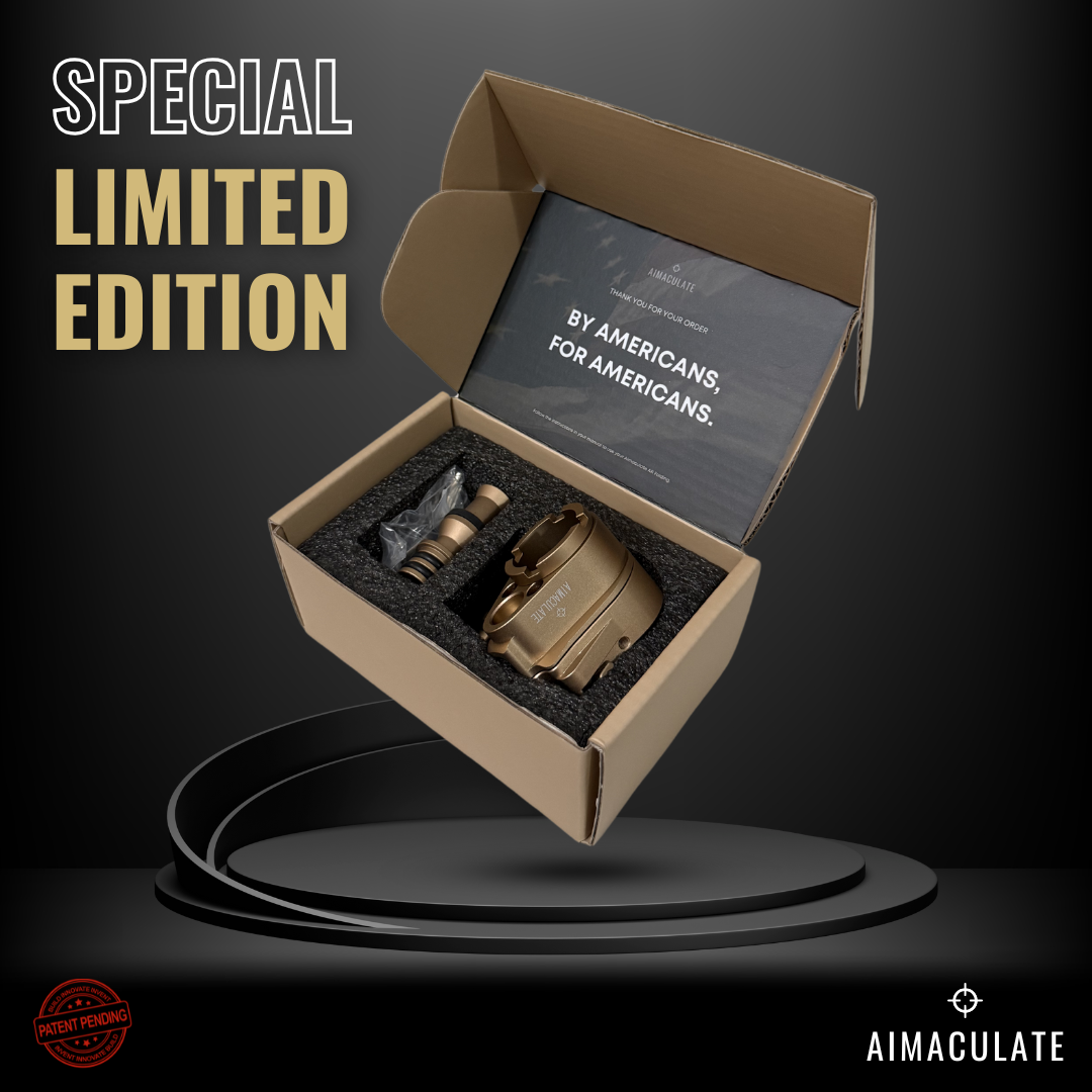 4-PACK of Rose Gold Special Limited Edition Aimaculate™ Folding Stock Adapter