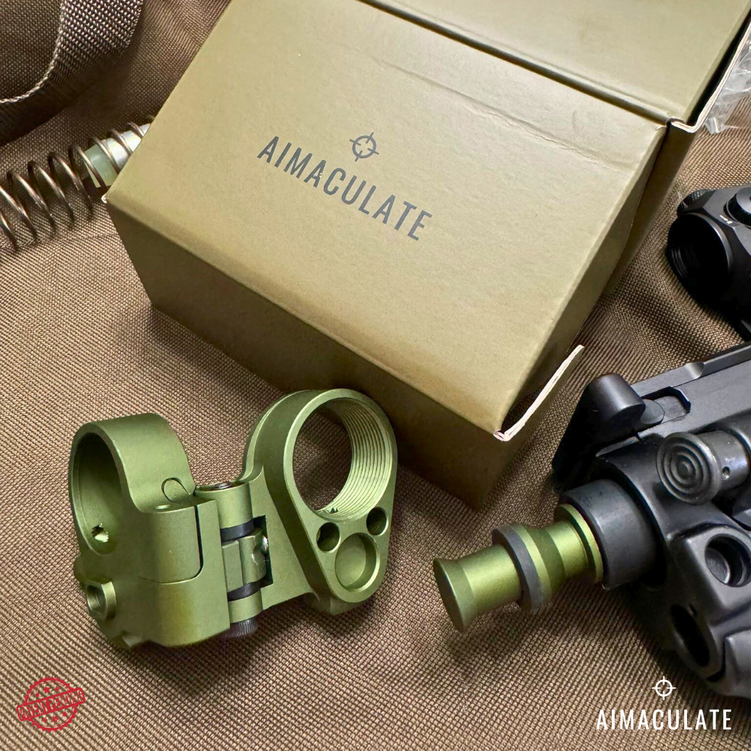 Army Green Special Limited Edition Aimaculate™ Folding Stock Adapter